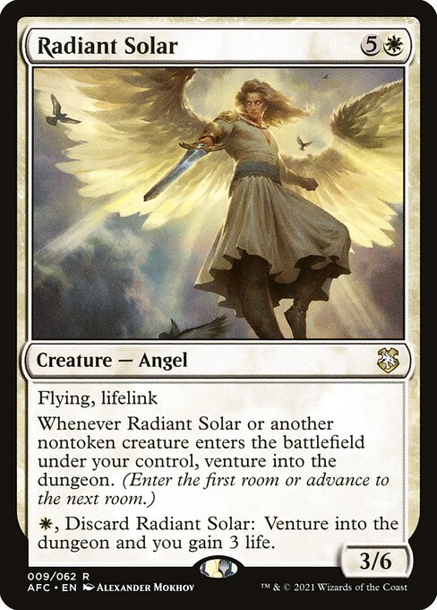 Radiant Solar (9) [Forgotten Realms Commander]