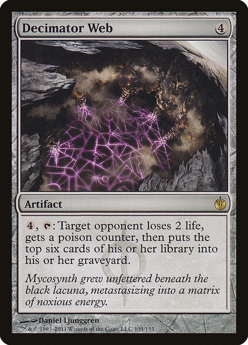 Decimator Web (105) [Mirrodin Besieged]