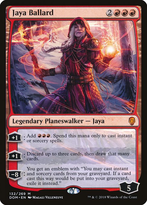 Jaya Ballard (132) [Dominaria]