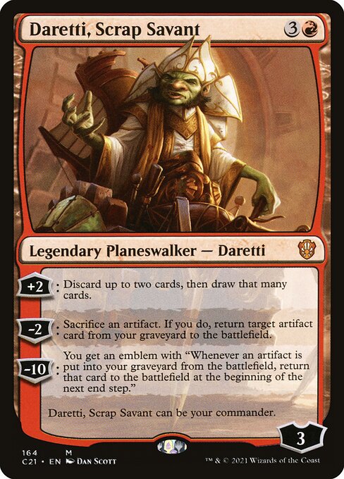 Daretti, Scrap Savant (164) [Commander 2021]