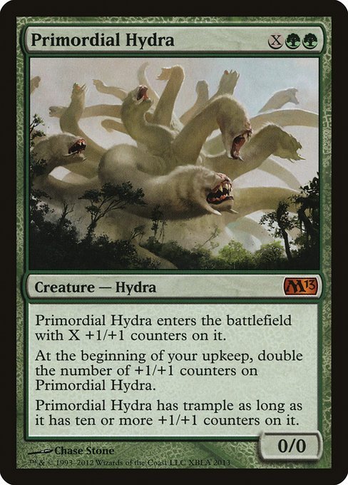 Primordial Hydra (1) [Duels of the Planeswalkers 2013 Promos]