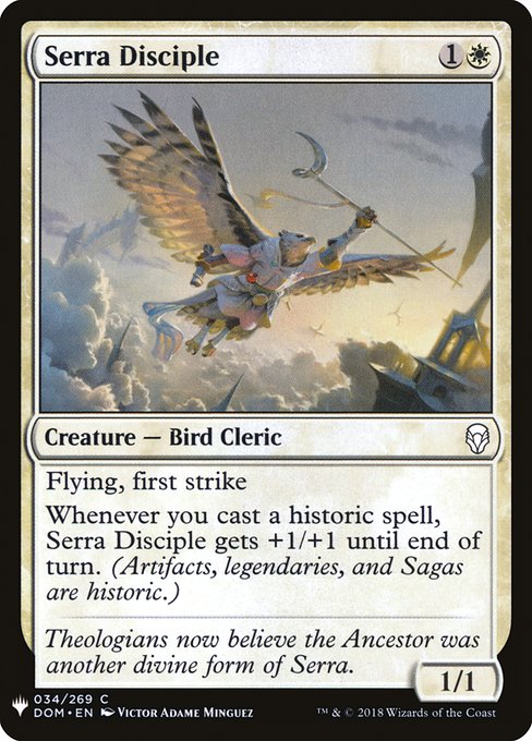 Serra Disciple (DOM-34) [The List]