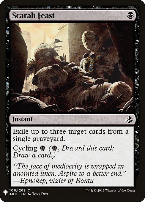 Scarab Feast (AKH-106) [The List]