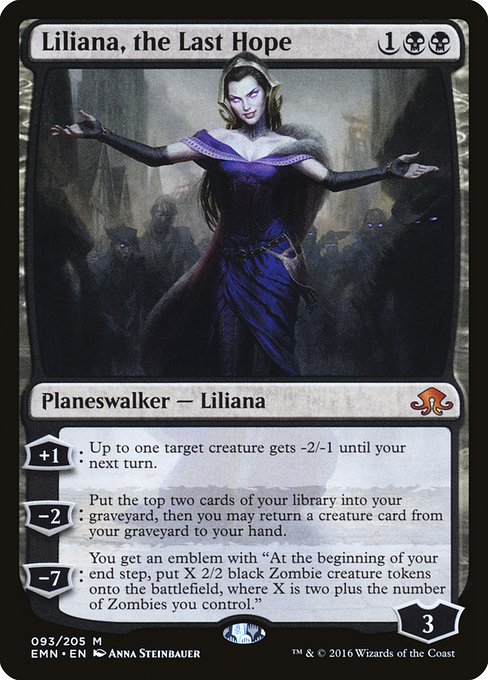 Liliana, the Last Hope (93) [Eldritch Moon]