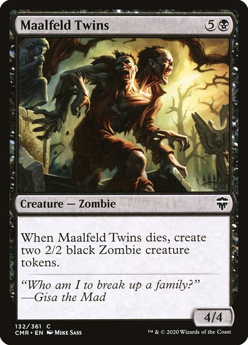 Maalfeld Twins (132) [Commander Legends]