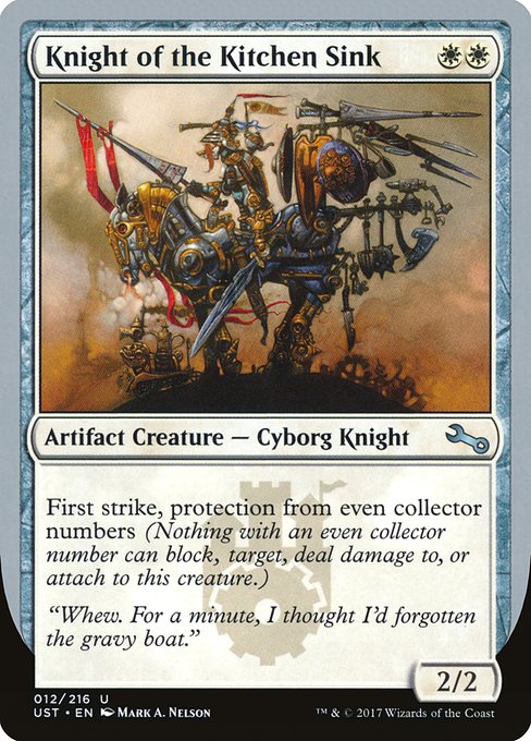 Knight of the Kitchen Sink (12b) [Unstable]
