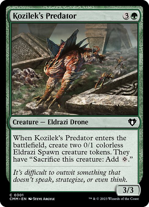 Kozilek's Predator (301) [Commander Masters]
