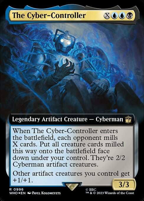 The Cyber-Controller (996) [Doctor Who] [Extended Art]