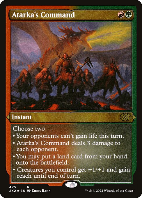 Atarka's Command (475) [Double Masters 2022]