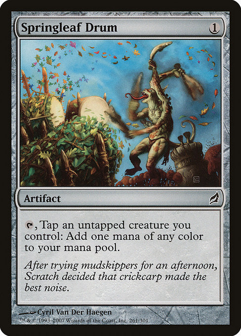 Springleaf Drum (261) [Lorwyn]