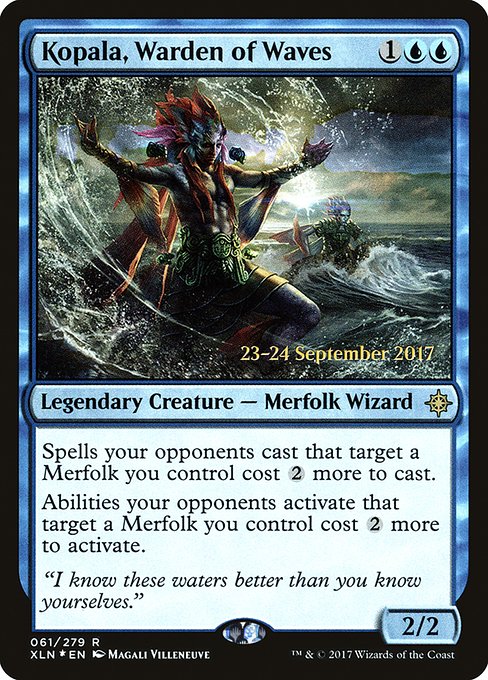 Kopala, Warden of Waves (61s) [Ixalan Promos]