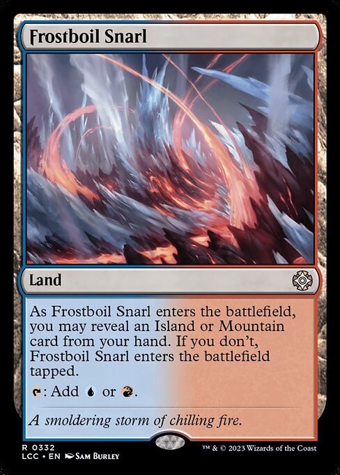 Frostboil Snarl (332) [The Lost Caverns of Ixalan Commander]
