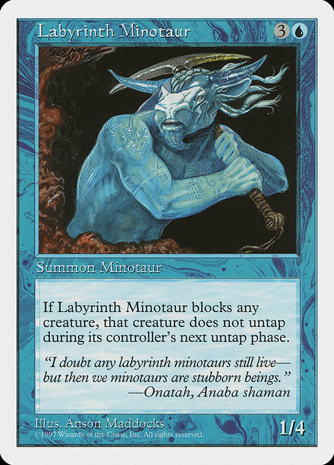 Labyrinth Minotaur (97) [Fifth Edition]