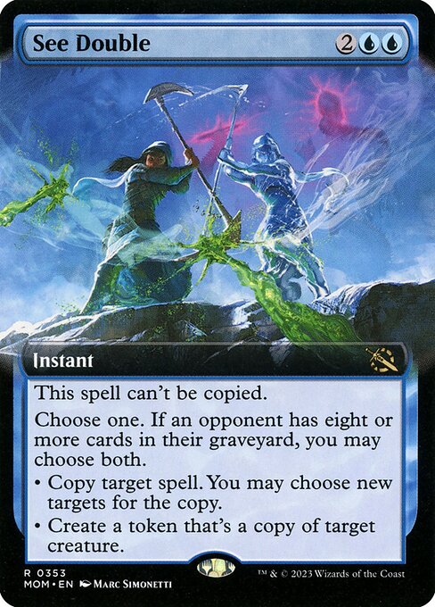 See Double (353) [March of the Machine] [Extended Art]