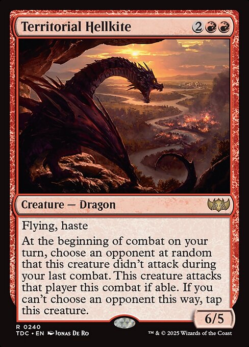 Territorial Hellkite (240) [Tarkir: Dragonstorm Commander]