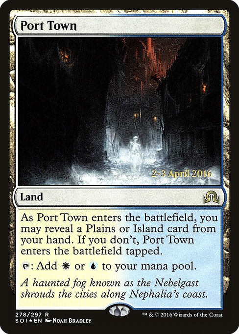Port Town (278s) [Shadows over Innistrad Promos]