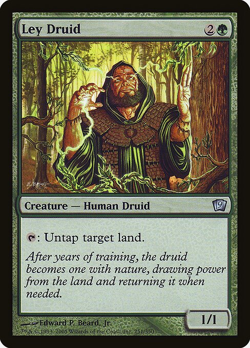 Ley Druid (251★) [Ninth Edition]