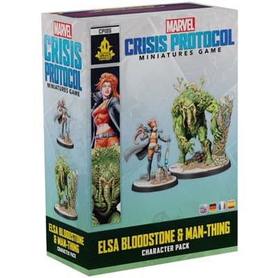 Marvel Crisis Protocol: Elsa Bloodstone &amp; Man-Thing Character Pack image 0