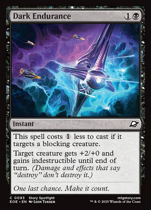 Dark Endurance (93) [Edge of Eternities]