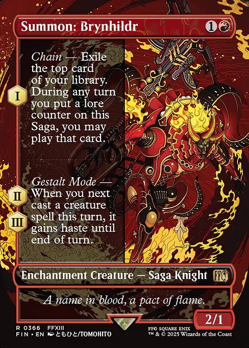 Summon: Brynhildr (366) [Final Fantasy]