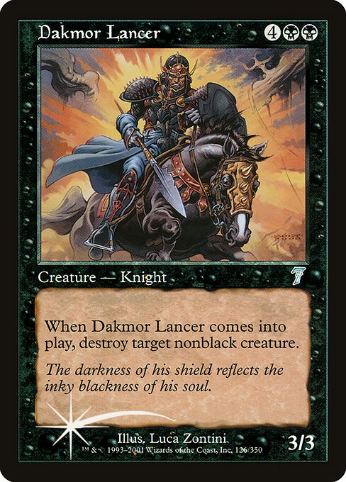 Dakmor Lancer (126★) [Seventh Edition]