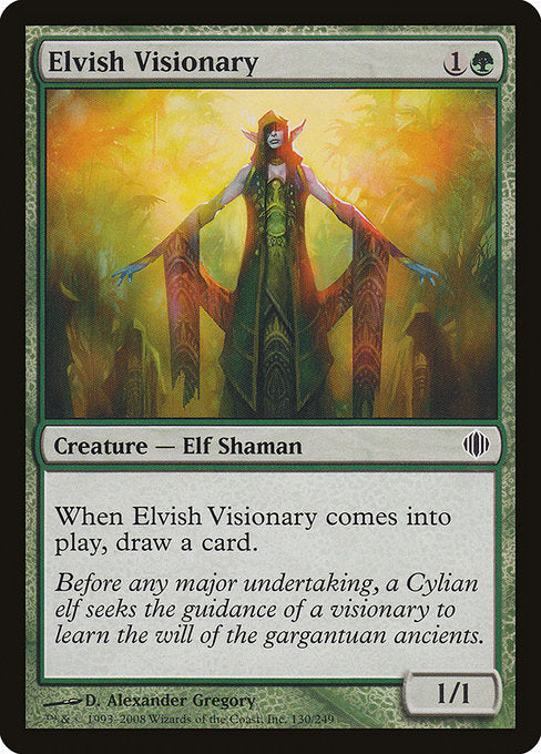 Elvish Visionary (130) [Shards of Alara]