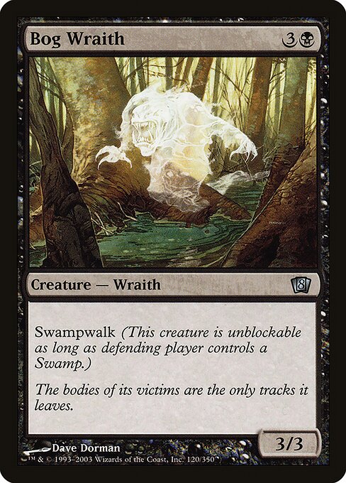 Bog Wraith (120★) [Eighth Edition]