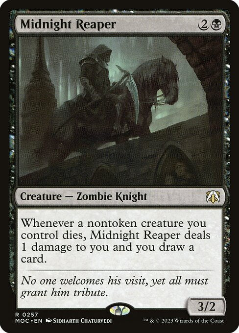 Midnight Reaper (257) [March of the Machine Commander]