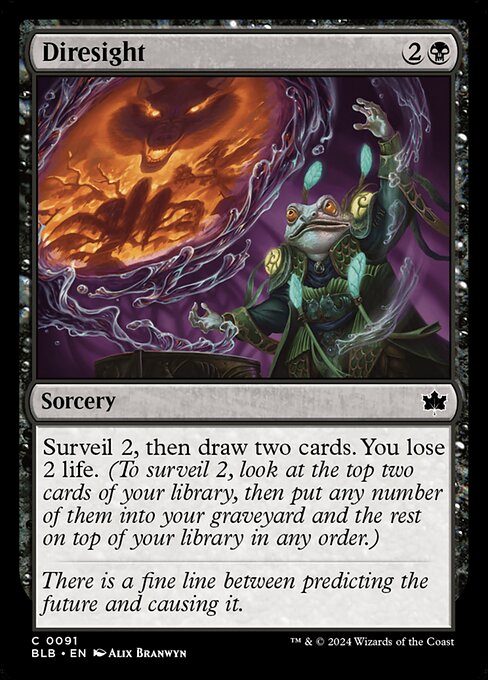 Diresight (91) [Bloomburrow]