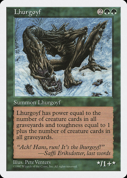 Lhurgoyf (309) [Fifth Edition]