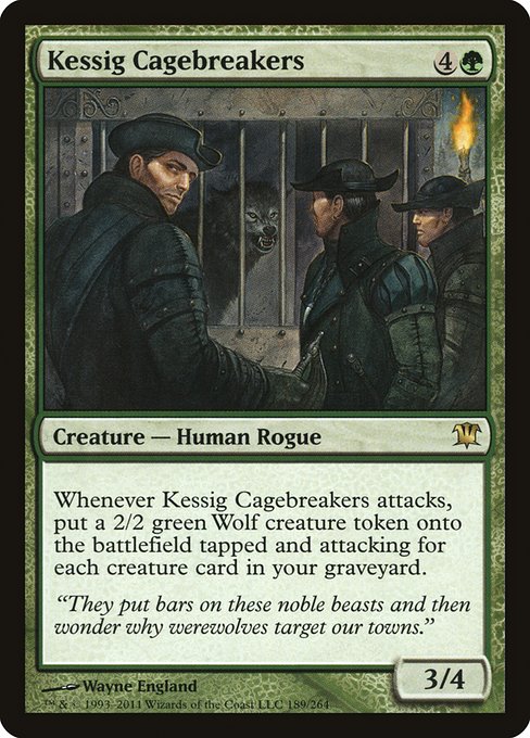 Kessig Cagebreakers (189) [Innistrad]