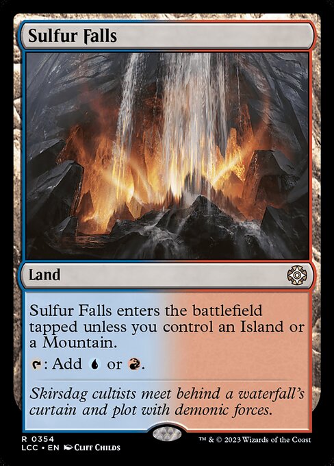 Sulfur Falls (354) [The Lost Caverns of Ixalan Commander]