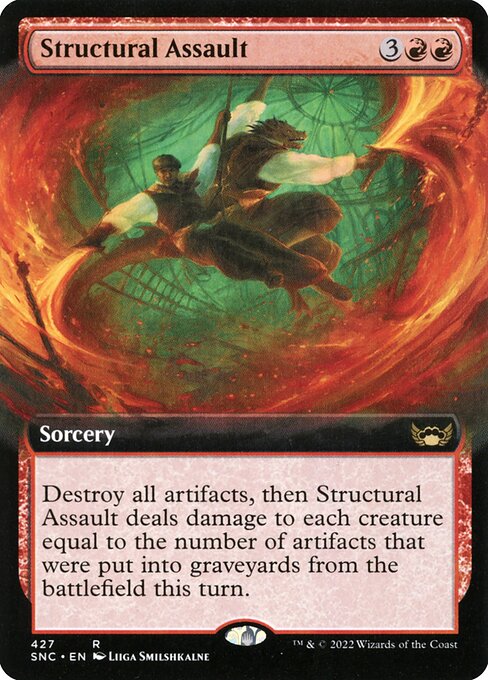 Structural Assault (427) [Streets of New Capenna] [Extended Art]