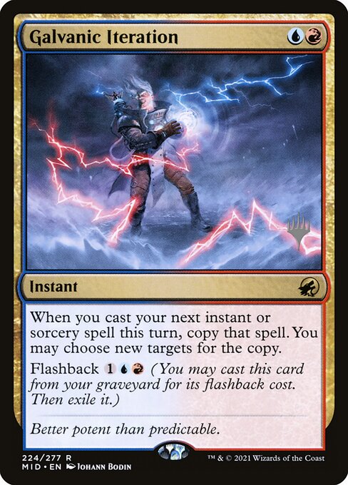 Galvanic Iteration (224p) [Innistrad: Midnight Hunt Promos]