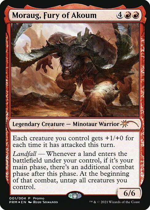 Moraug, Fury of Akoum (1) [Year of the Ox 2021]