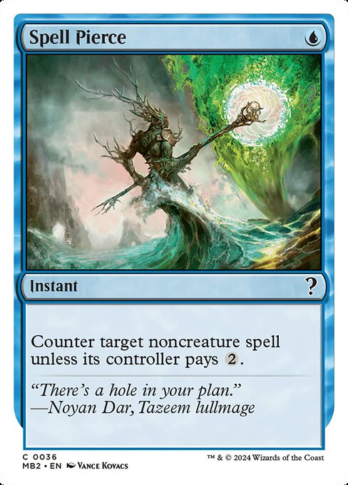 Spell Pierce (36) [Mystery Booster 2]