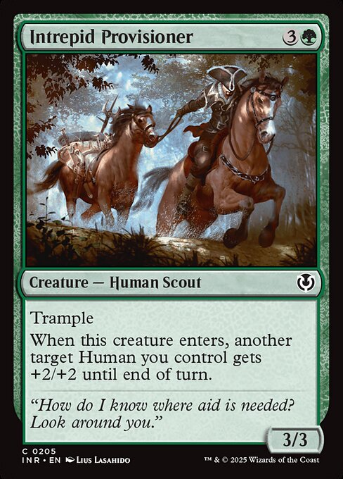 Intrepid Provisioner (205) [Innistrad Remastered]