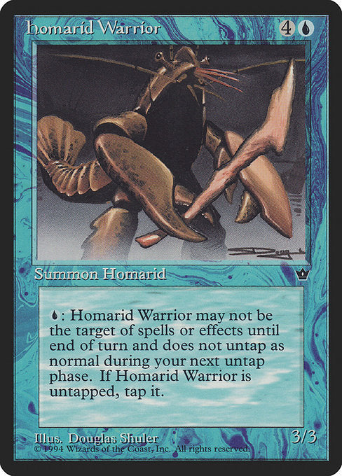 Homarid Warrior (22c) [Fallen Empires]