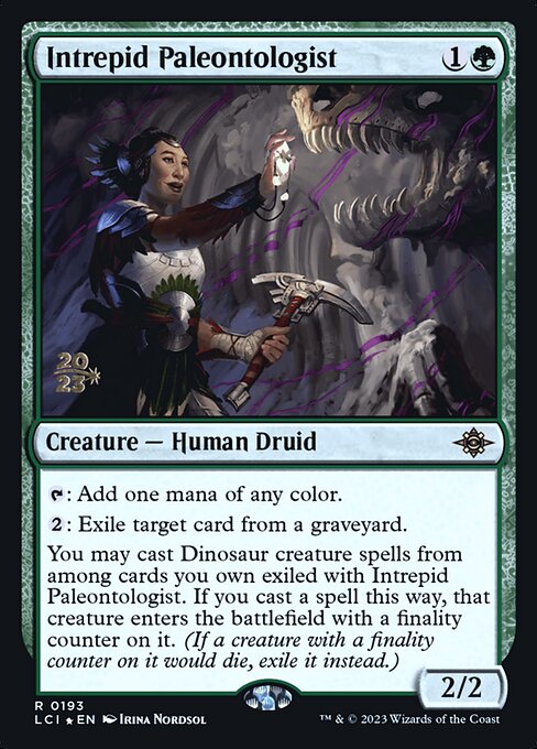 Intrepid Paleontologist (193s) [The Lost Caverns of Ixalan Promos]