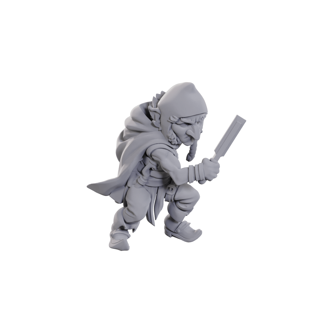 Critical Role Unpainted Miniatures: Chetney Pock O'Pea &amp; Werewolf Wave 23 image 0