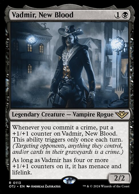 Vadmir, New Blood (113p) [Outlaws of Thunder Junction Promos]