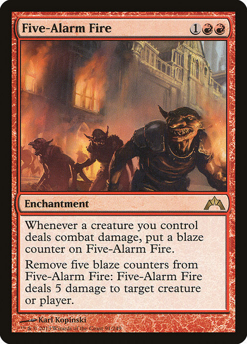 Five-Alarm Fire (91) [Gatecrash]