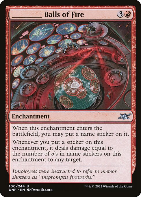 _____ Balls of Fire (100) [Unfinity]