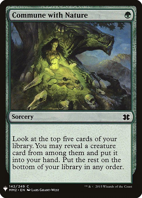 Commune with Nature (MM2-142) [The List]