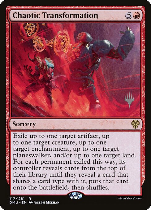 Chaotic Transformation (117p) [Dominaria United Promos]