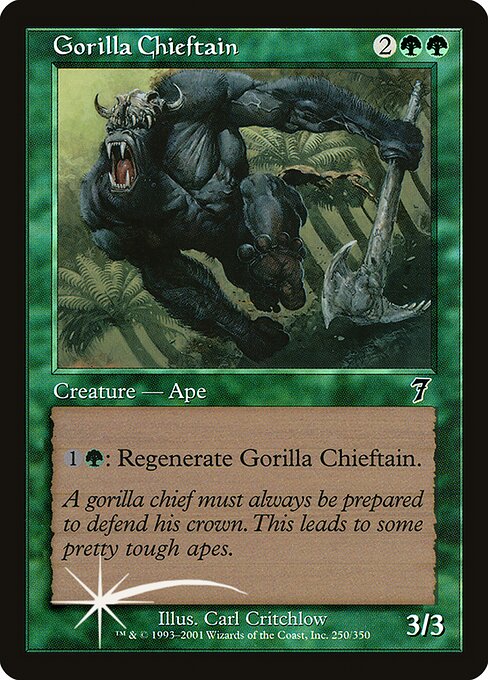Gorilla Chieftain (250★) [Seventh Edition]