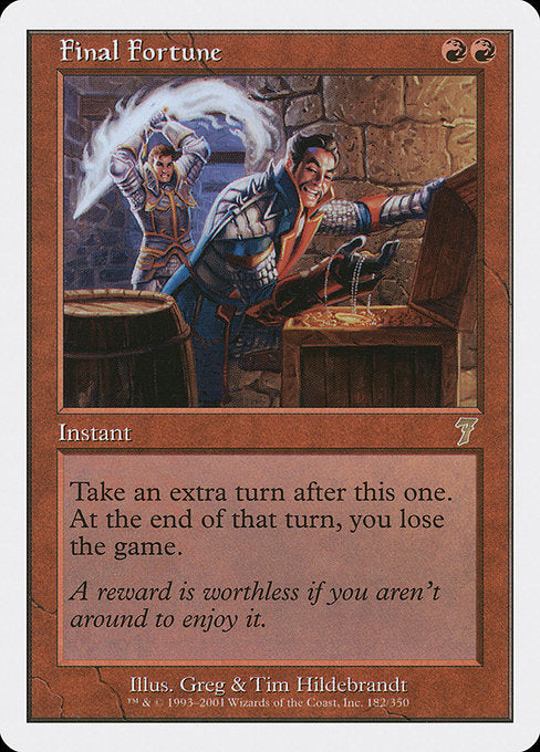 Final Fortune (182) [Seventh Edition]