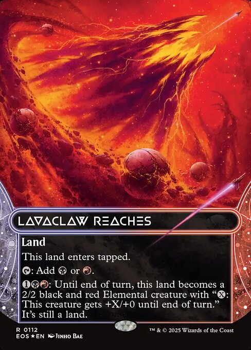 Lavaclaw Reaches (112) [Edge of Eternities: Stellar Sights]