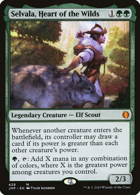 Selvala, Heart of the Wilds (429) [Jumpstart]