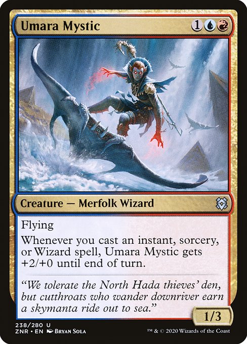 Umara Mystic (238) [Zendikar Rising]